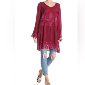 EUC Johnny Was Tunic, L